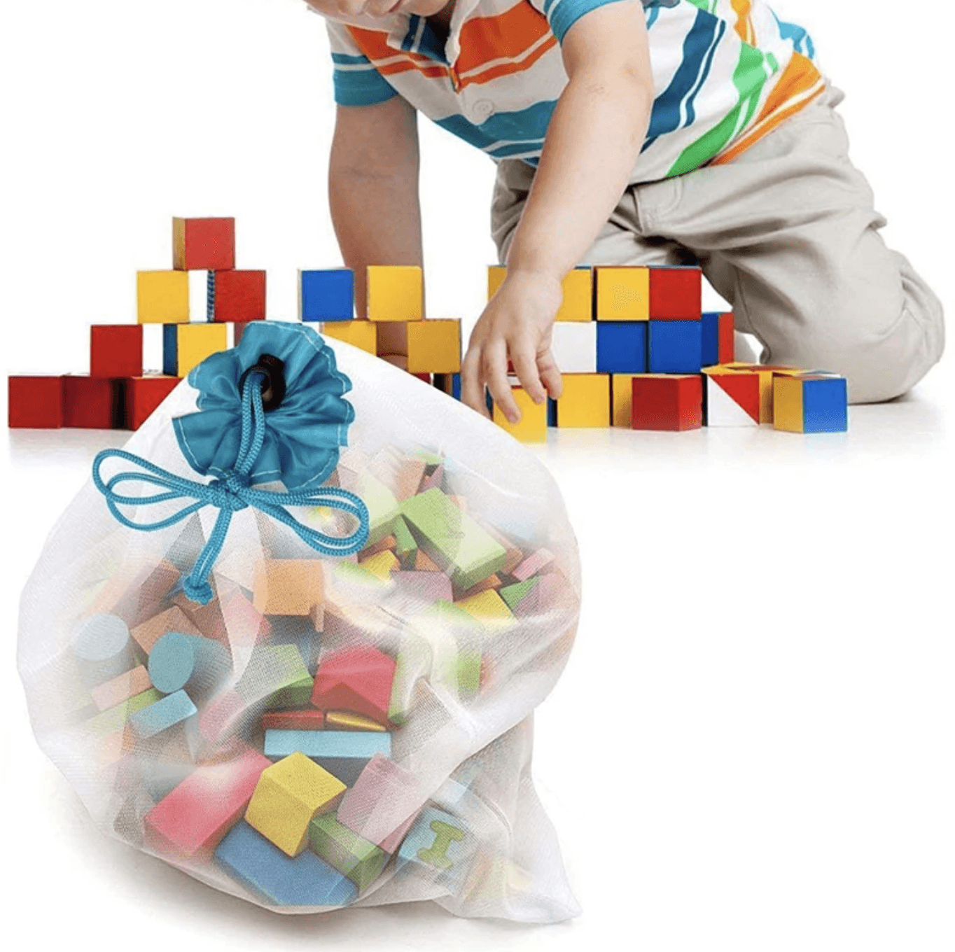 Reusable Mesh Produce Bags (12pcs) - WikiWii