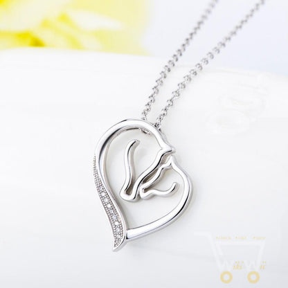 925 Sterling Silver Horse  Necklace - WikiWii