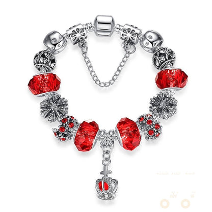 Crown Charm Bracelet - WikiWii