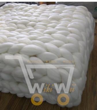 Handmade Knit Blanket - WikiWii