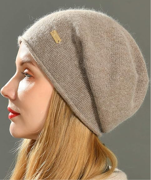 Cashmere Knit Beanie