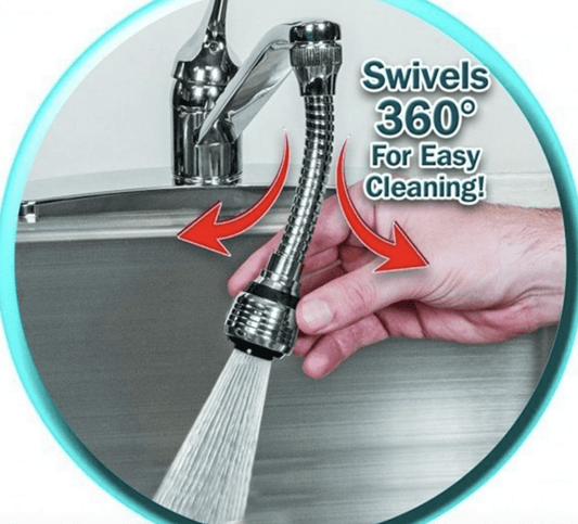 360 Rotate Water Saving faucet nozzle - WikiWii