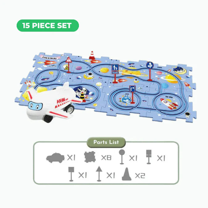 🎁 Best Gift | Kids Car Track Set