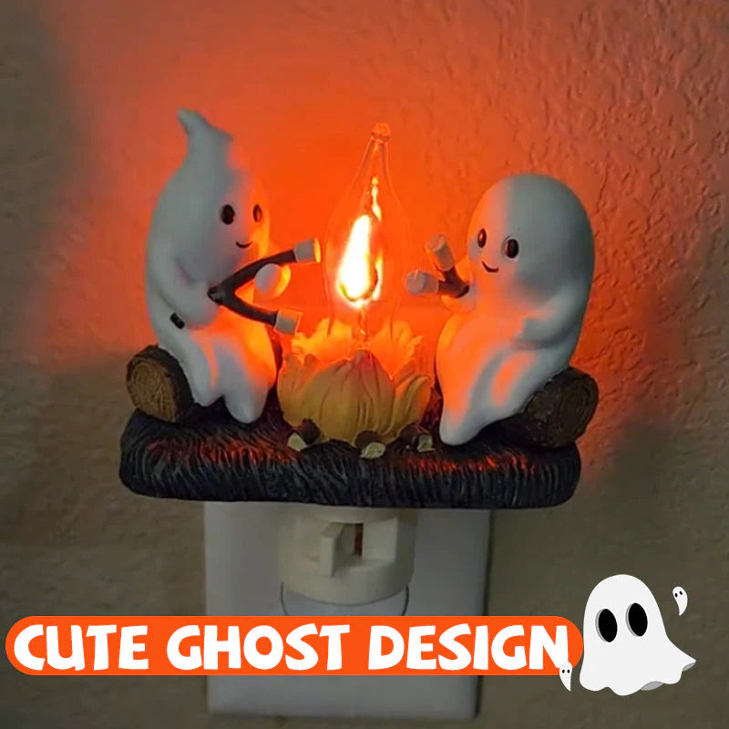 🔥Last Day Sale Price | 2024 Ghost Campfire Flickering Nightlight✨🔥👻 (freesh)