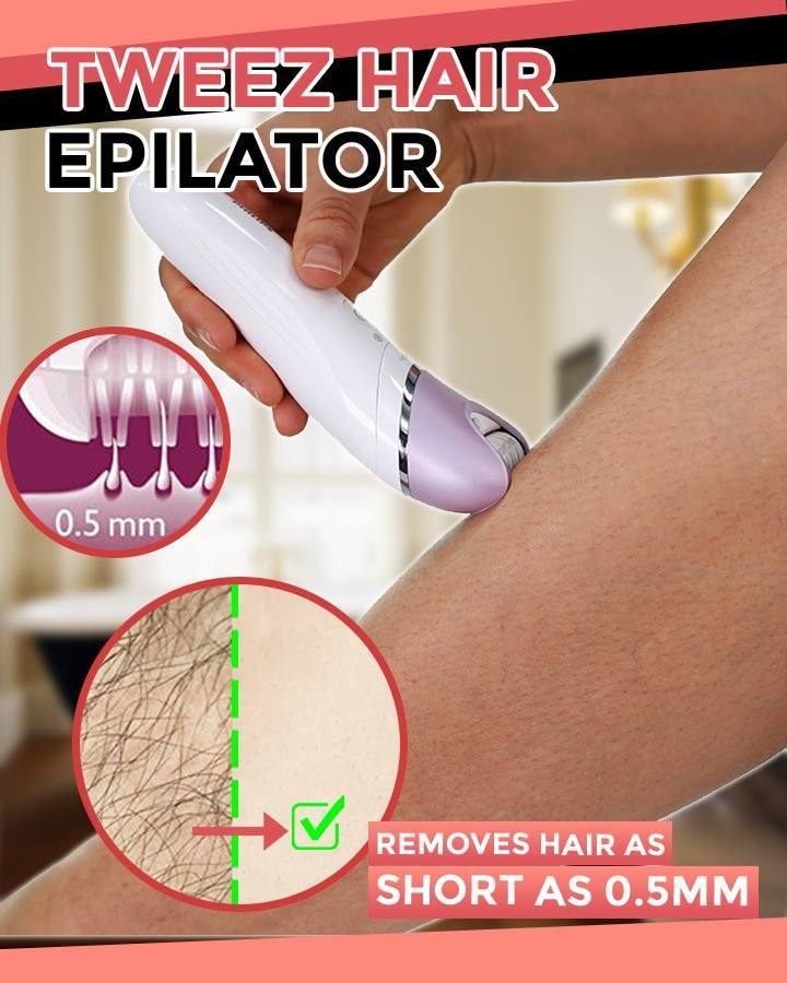 Tweez Hair Epilator - WikiWii