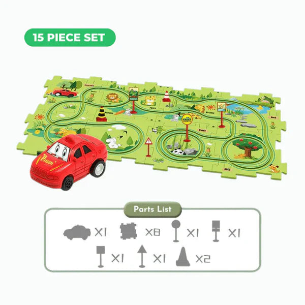 🎁 Best Gift | Kids Car Track Set