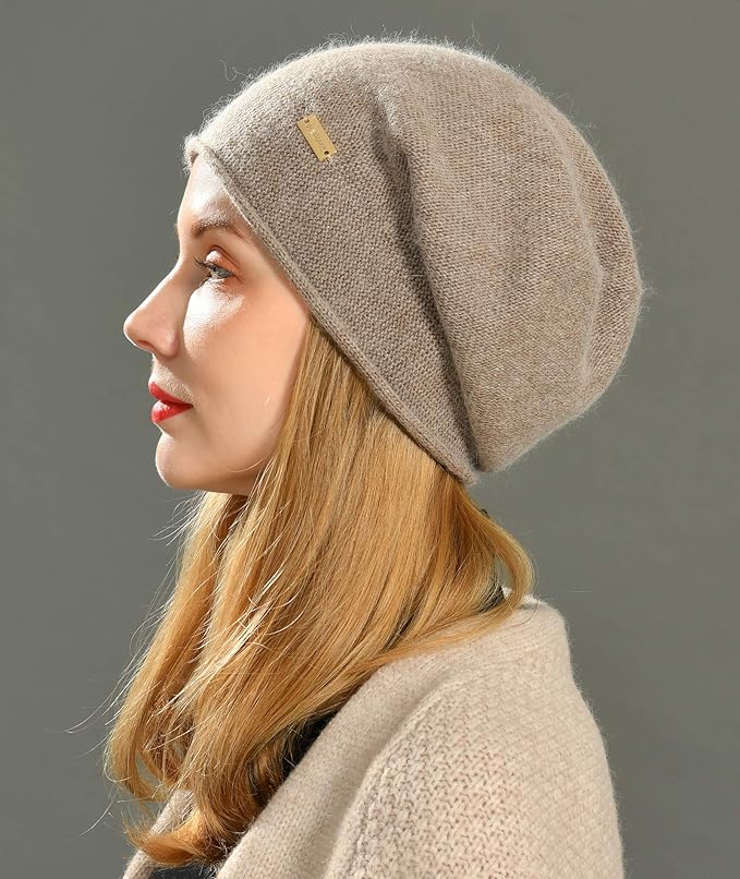 Cashmere Knit Beanie