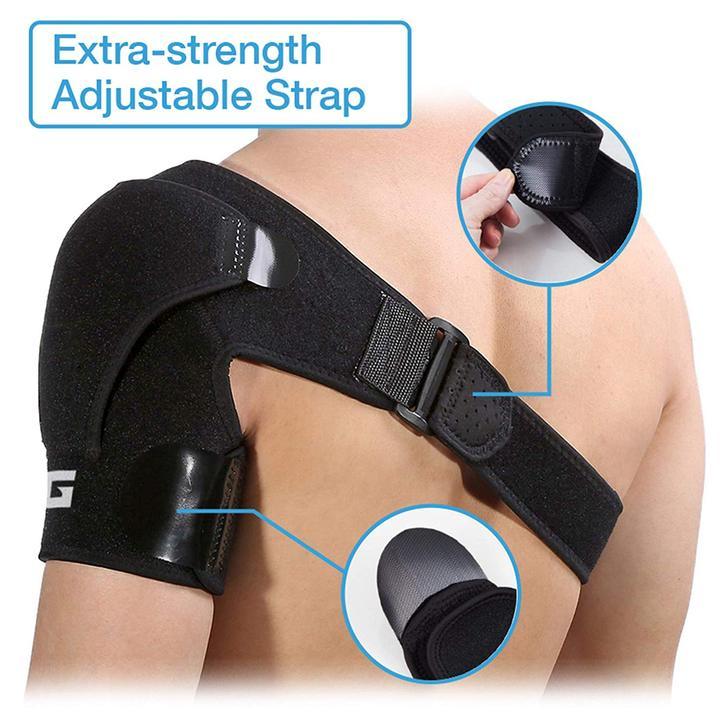 Adjustable Left/Right Shoulder Support Brace - WikiWii