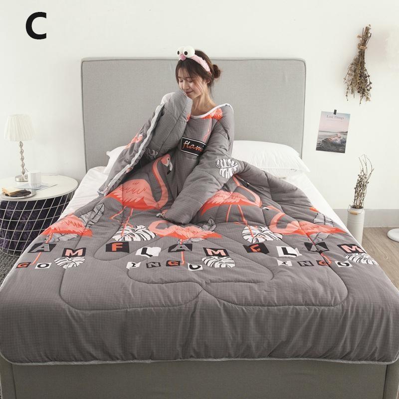 Winter Lazy Quilt With Sleeves - WikiWii