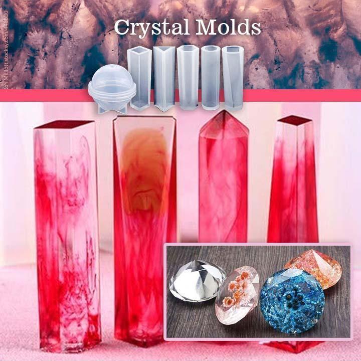 DIY Crystal Glue Jewelry Mold 83 -229 Pcs Set - WikiWii