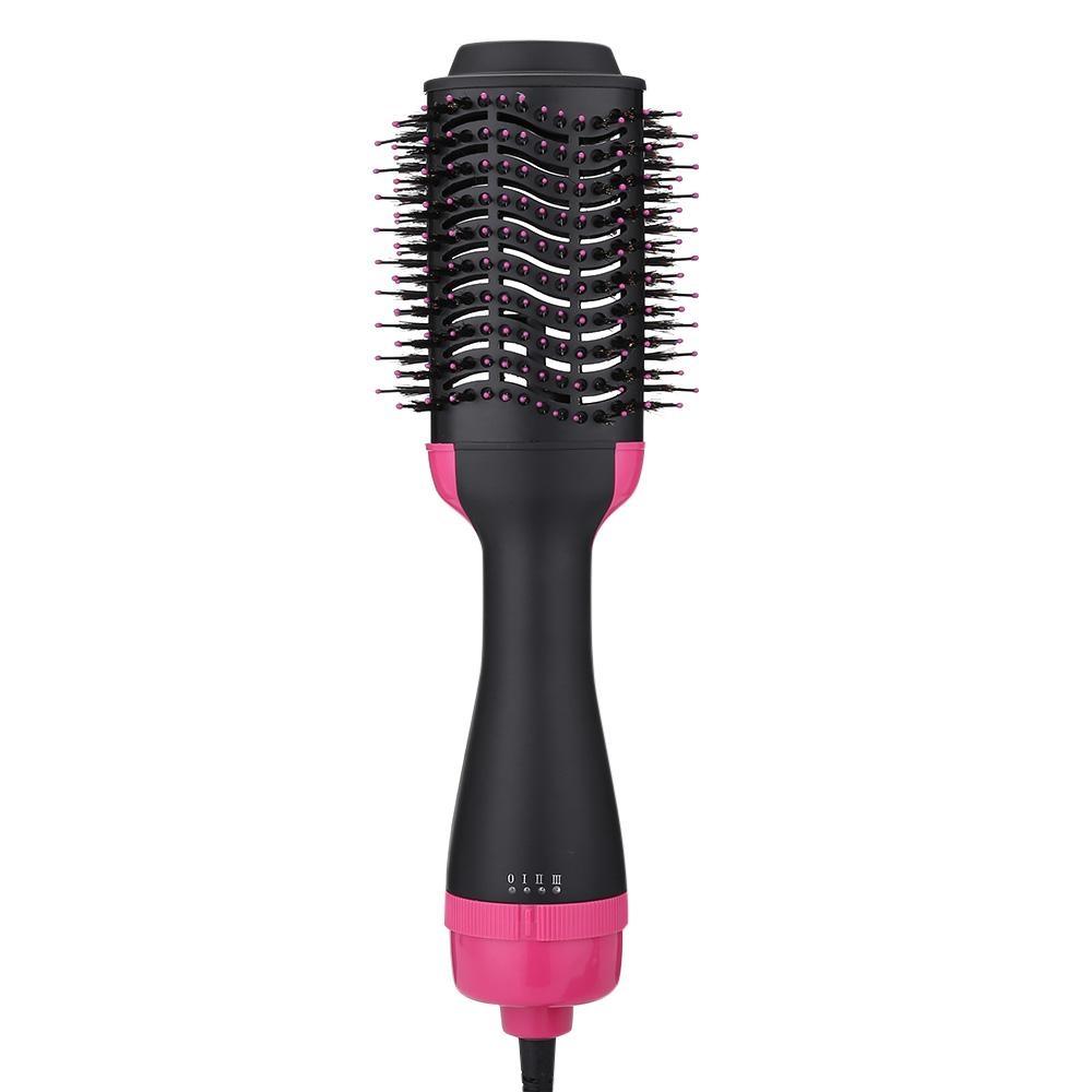 Hair Dryer Brush 2 In 1 Hair Straightener - WikiWii