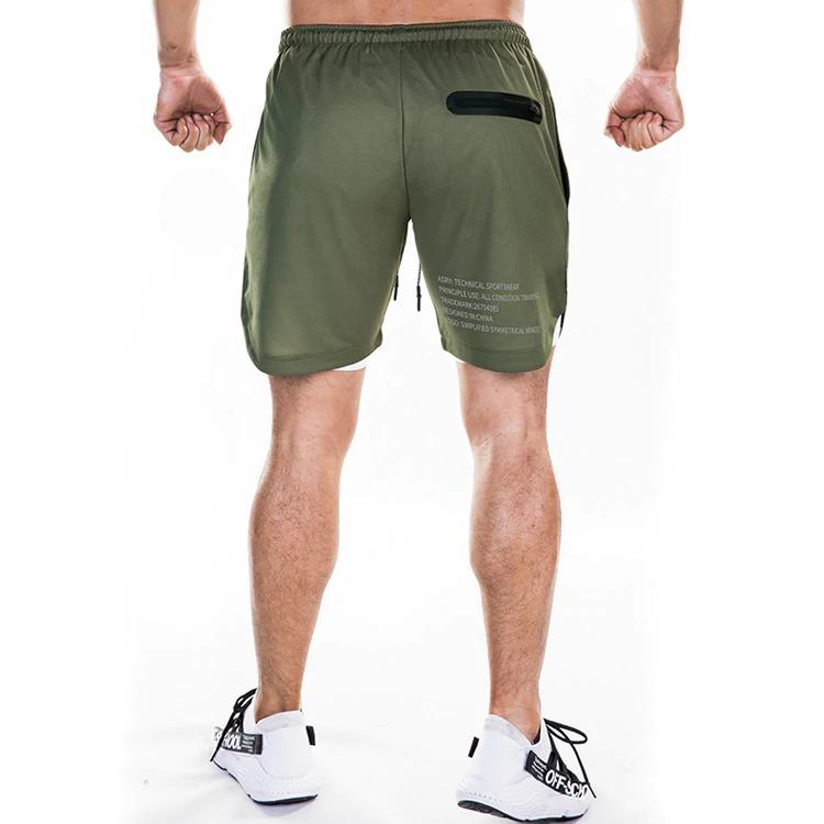 2-in-1 Secure Pocket men Shorts - WikiWii