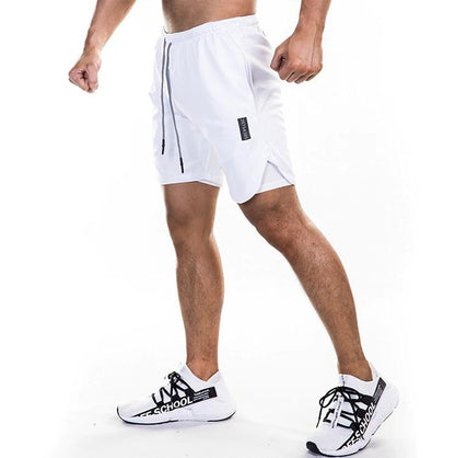 2-in-1 Secure Pocket men Shorts - WikiWii