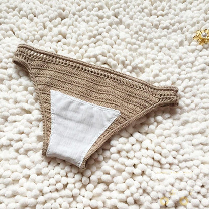 Crochet Bikini path suit set - WikiWii