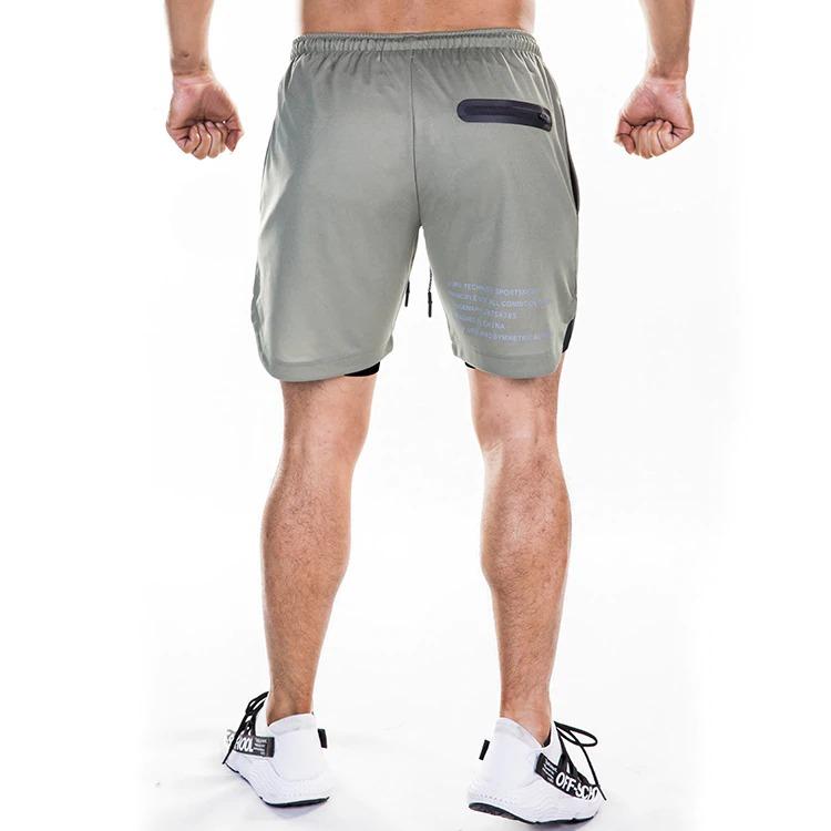 2-in-1 Secure Pocket men Shorts - WikiWii