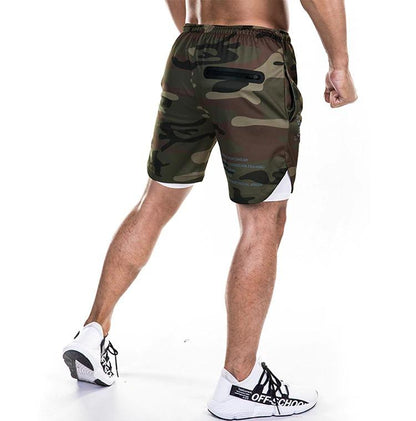 2-in-1 Secure Pocket men Shorts - WikiWii