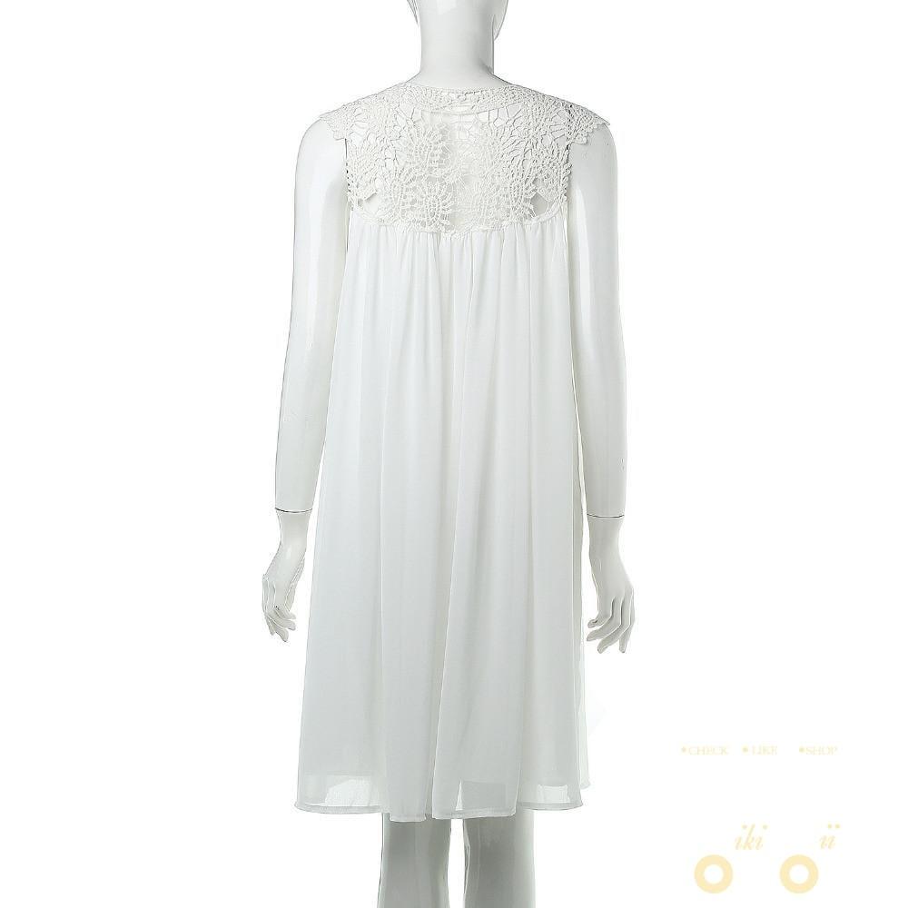 Mini lace Beach Dress - WikiWii