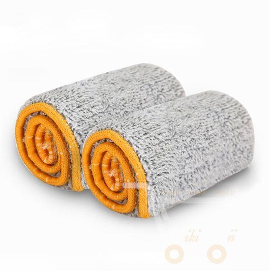 2 Pcs Mop Cloth Replacement for 360 degree mop - WikiWii
