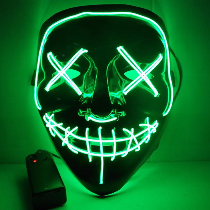 2019 LED Halloween Mask - WikiWii