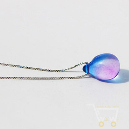 Water Drop Necklace - mermaid's tear - WikiWii