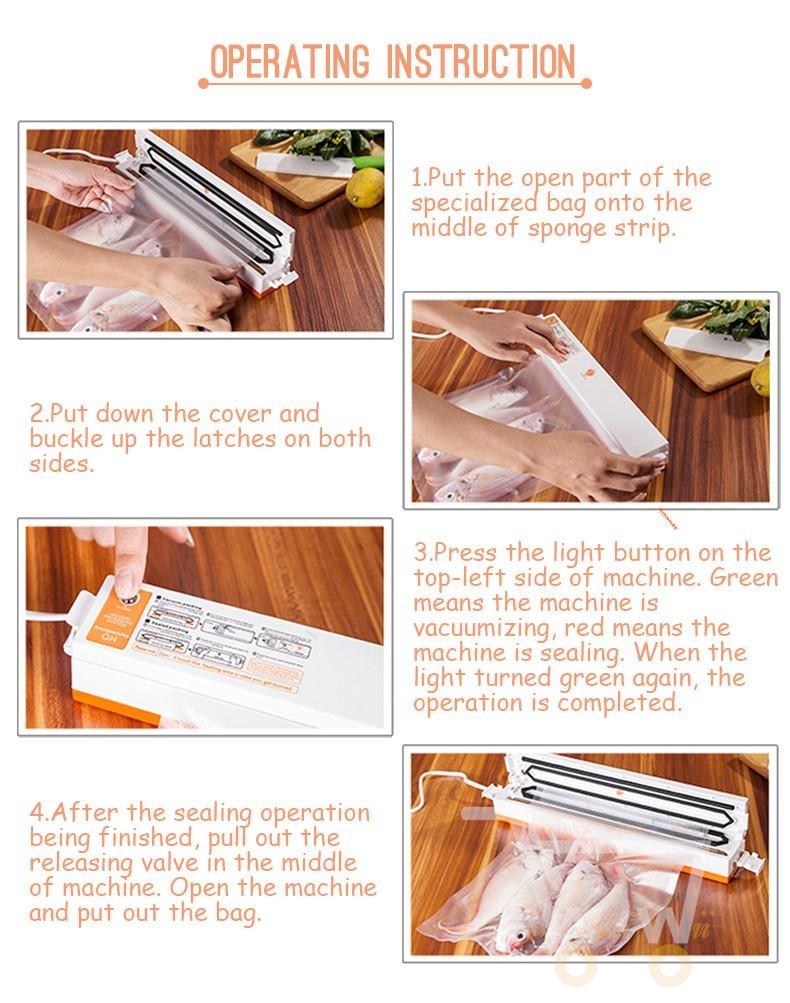 Food Vacuum Sealer - WikiWii