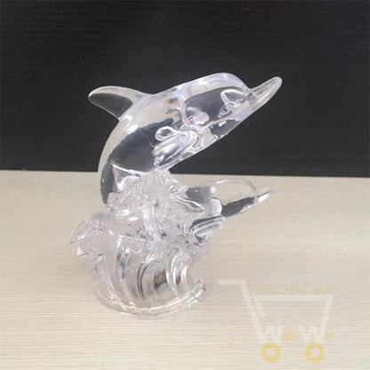 7 Changing Color LED Dolphin Night Light - WikiWii