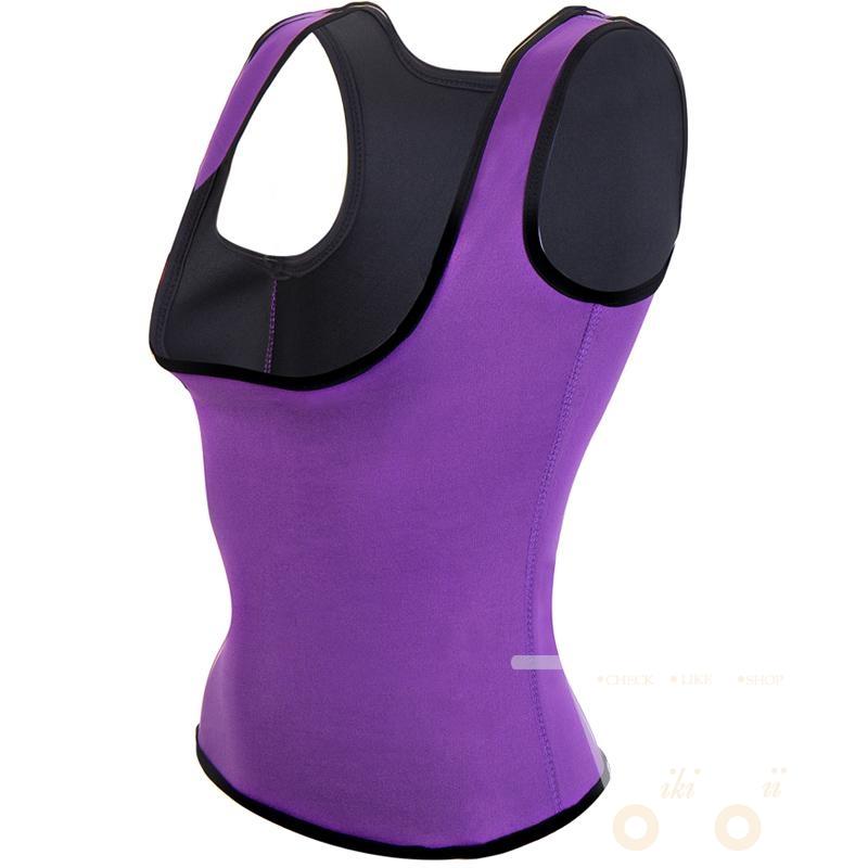 NEOPRENE SAUNA SLIMMING WAIST TRAINER VEST - WikiWii