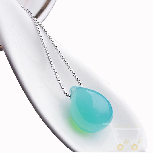 Water Drop Necklace - mermaid's tear - WikiWii