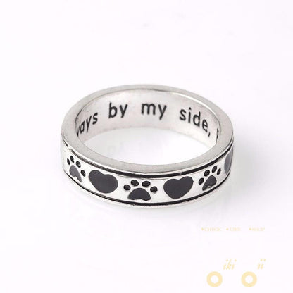 "Always by my side,Forever in my heart" Dog Cat Paw print - WikiWii