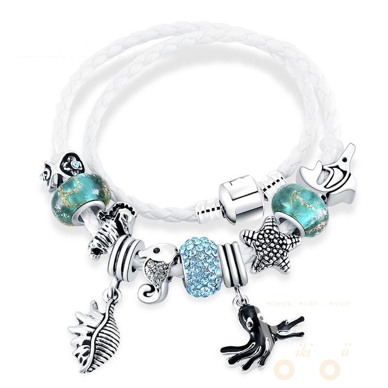 Octopus Charm Bracelet - WikiWii