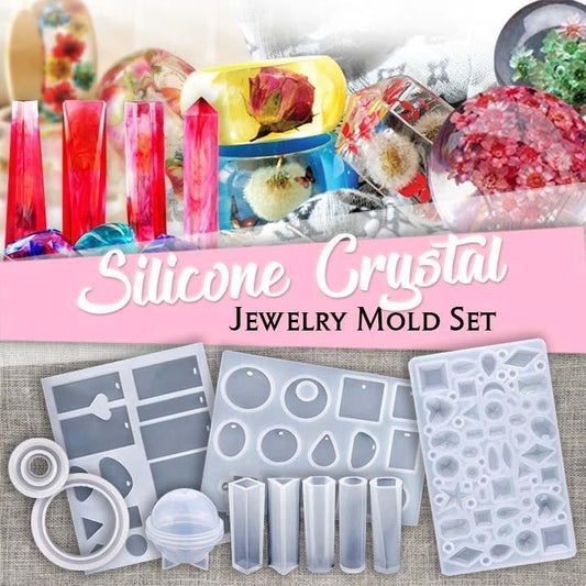 DIY Crystal Glue Jewelry Mold 83 -229 Pcs Set - WikiWii