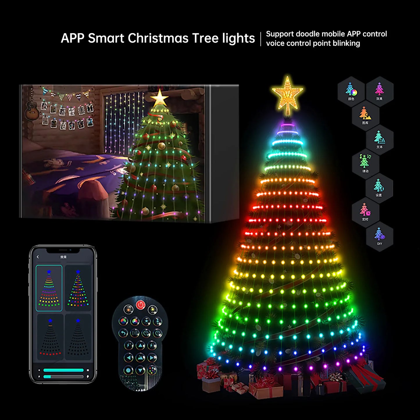 🔥 Last Day Sale Price | Smart LED Christmas Tree Lights - 2024 Pro Version