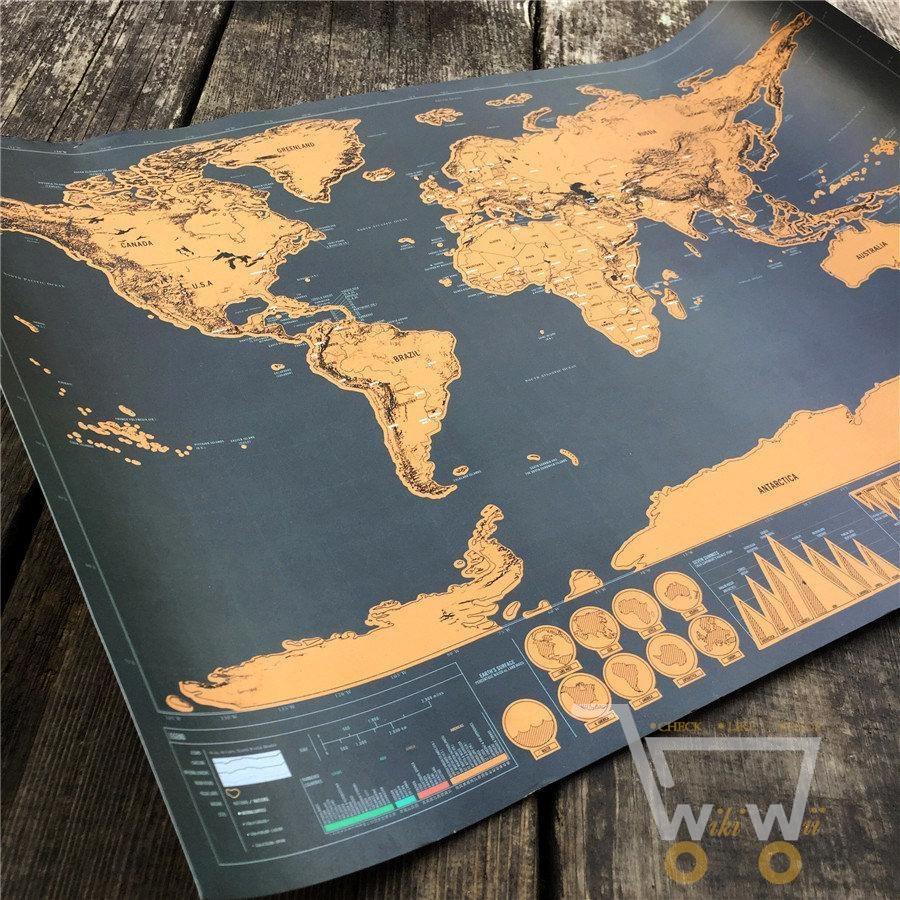 GLOBETROTTER SCRATCH OFF WORLD MAP - WikiWii