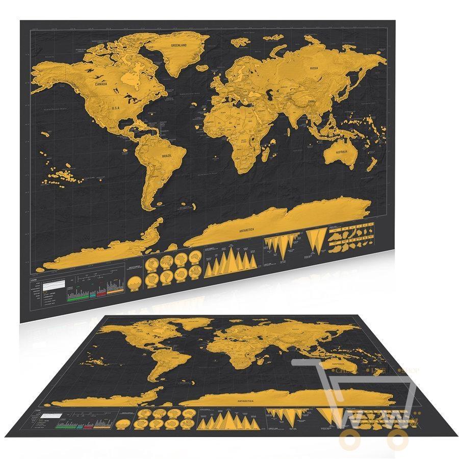 GLOBETROTTER SCRATCH OFF WORLD MAP - WikiWii