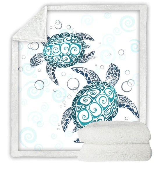 Sea Turtle Blanket - WikiWii