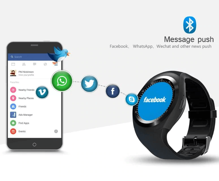 Smart Watch For All Samsung & Huawei Mobiles - WikiWii