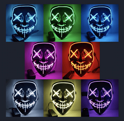 2019 LED Halloween Mask- HOT SALE - WikiWii