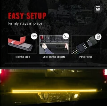 LED Tailgate Lights, Turn Signals And Driving And Reversing Lights