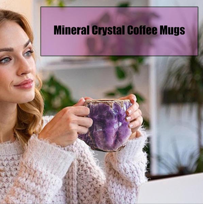 🔥 Last Day Sale Price | 🎁 🥃2024 New Mineral Crystal Coffee Mugs