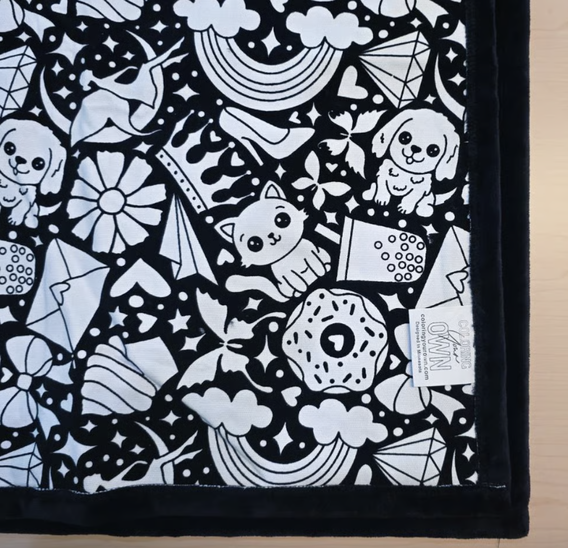 Color Your Own Cozy Blanket