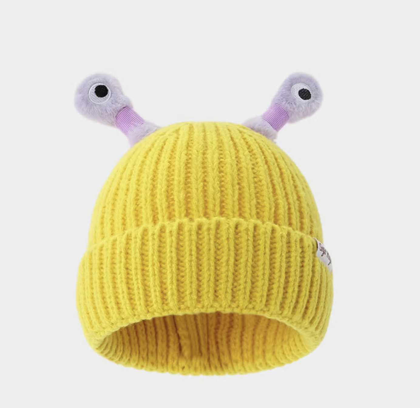 🔥Winter Parent-Child Cute Glowing Little Monster Knit Hat