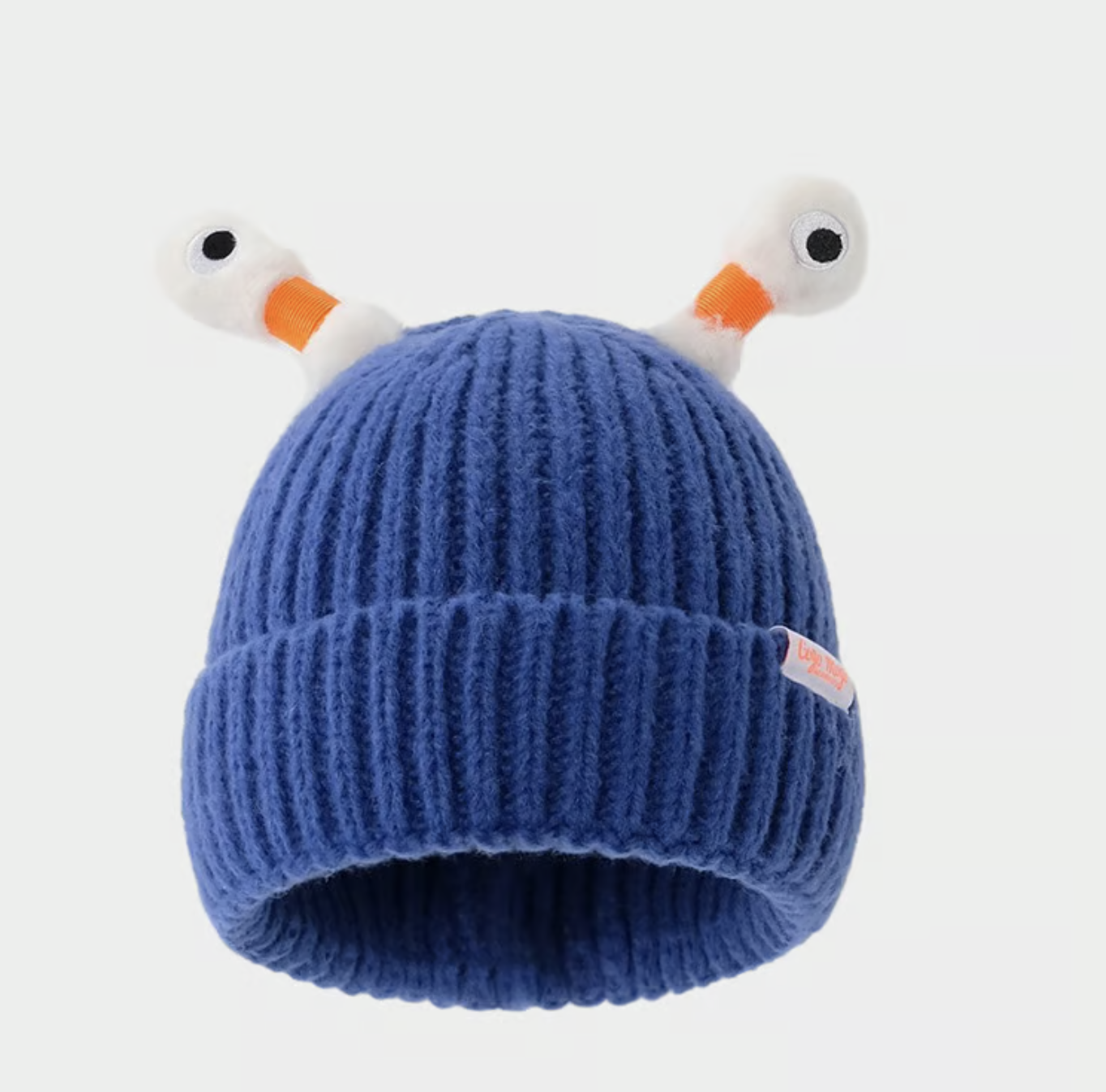 🔥Winter Parent-Child Cute Glowing Little Monster Knit Hat