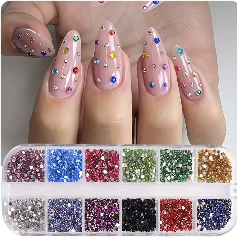 Nail Stamp Pen Rhinestones Strass