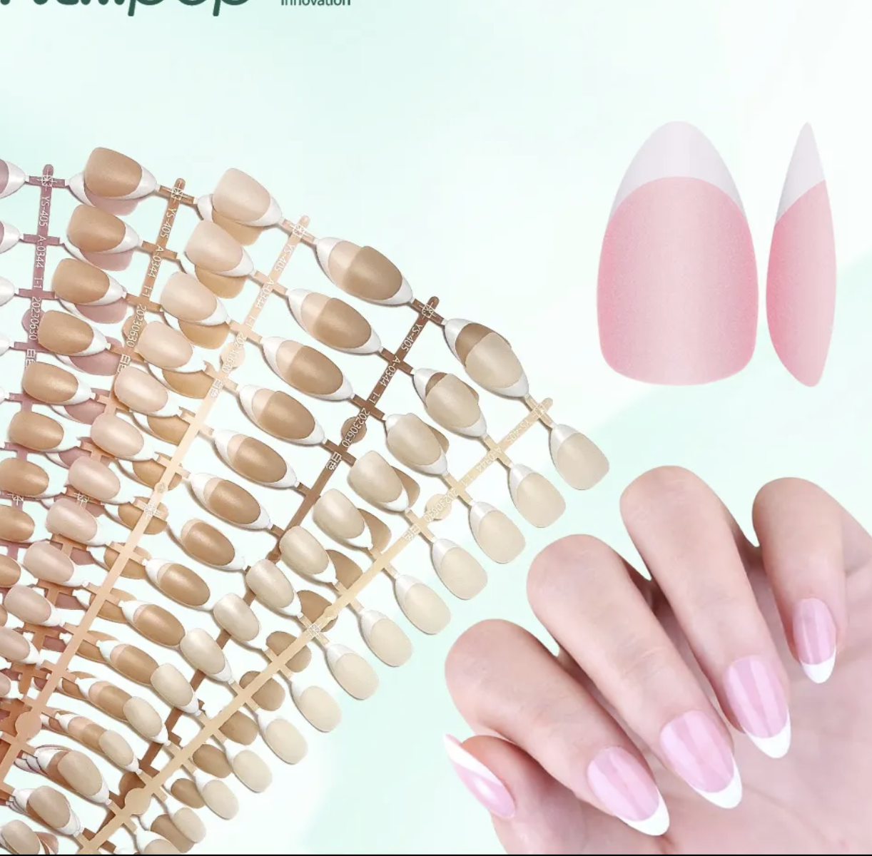 False Nails to use with Nail Stamp Pen