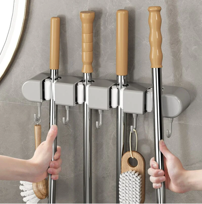 💖 Multifunctional Mop Holder with Hook