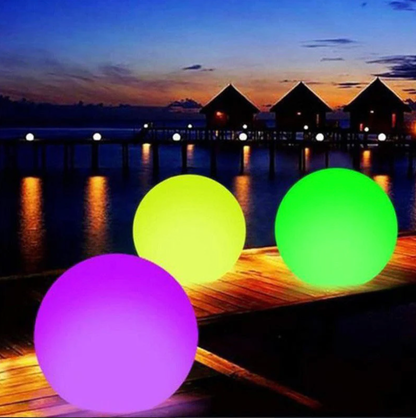 16-color glowing water ball LED light