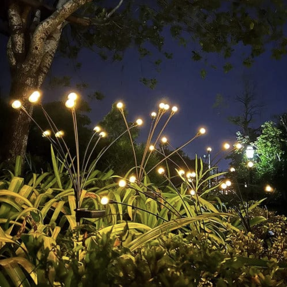 Dancing Firefly Solar Garden Lights