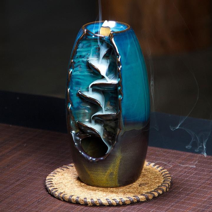 Waterfall Backflow Incense Burner - WikiWii