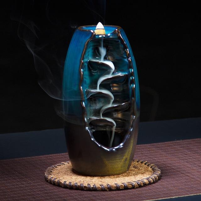 Waterfall Backflow Incense Burner - WikiWii