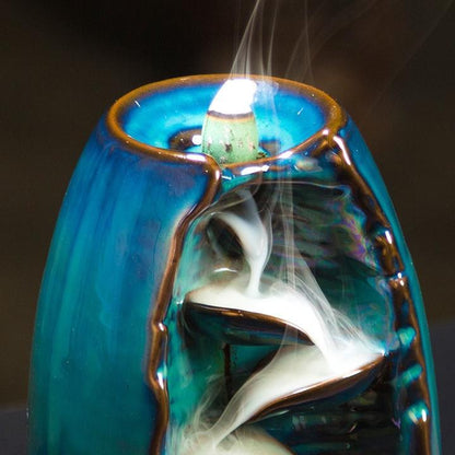 Waterfall Backflow Incense Burner - WikiWii